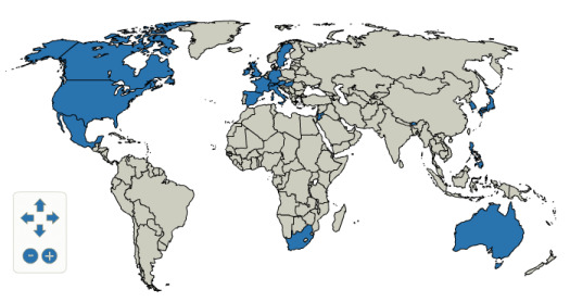 OECD Map of Global Indicator Efforts